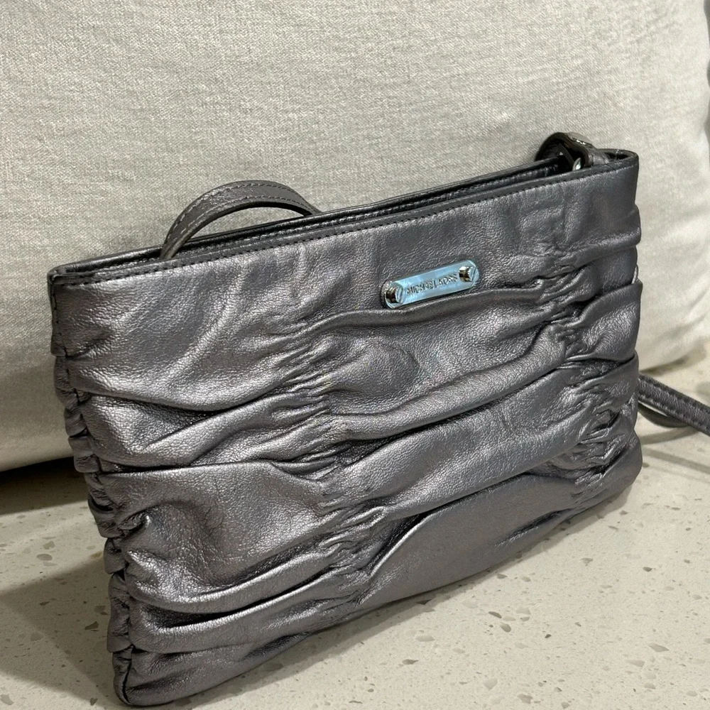 Michael Kors Metallic Shoulder/Clutch Bag